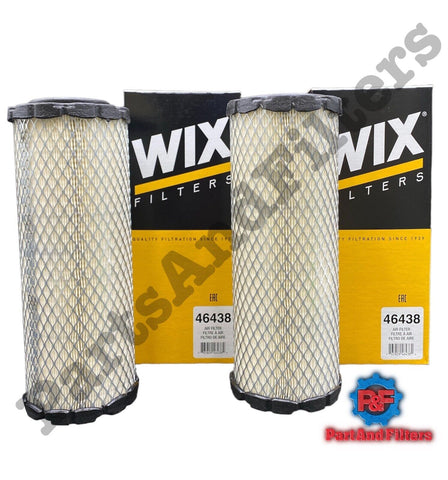 Wix 46438 Air Filter Replace P821575 for  RS3704 AF25551 CA9550 (2Pack)