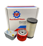 P&F Filter Kit For RV Generator HDKCA HDKCB Replace 140-3071, 122-0893, 149-2513