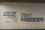 BT839-10 Baldwin Hydraulic Filter, Fits Bobcat, Ford, Toro, Vermeer (12 PACK)