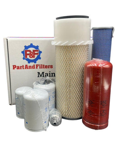 P&F Complete Maintenance Filter Kit for CASE 580K Loader Backhoes