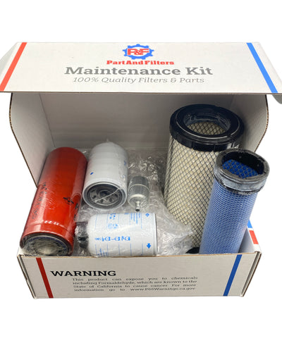 P&F Filter Kit For Case 40XT, 60XT, 75XT, 85XT Skid Steer